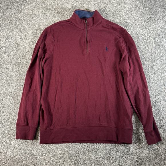 Polo Ralph Lauren Sweater M Preppy Office Layering Dark Academia Quiet Luxury - Picture 1 of 15